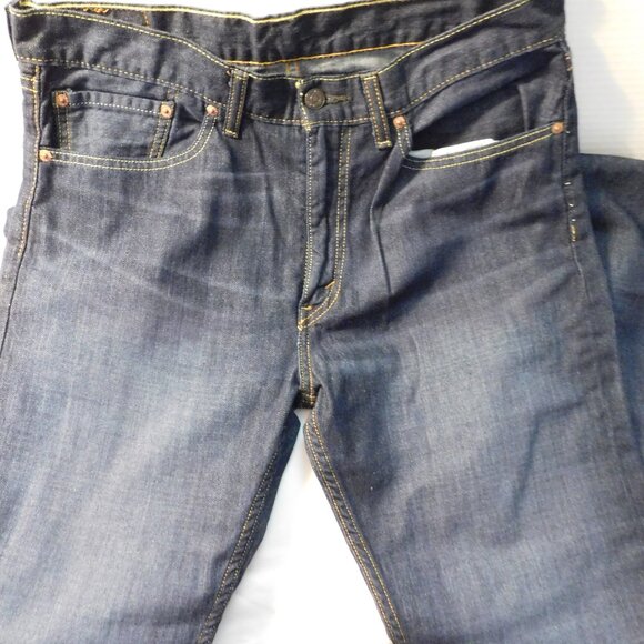LEVI'S 505 Regular Fit Jeans Size Men's 33x32 NEW - Picture 3 of 7